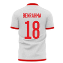 Algeria 2021-2022 Home Concept Football Shirt (Libero) (BENRAHMA 18)