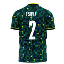 Brazil 2021-2022 Third Concept Football Kit (Libero) (T.SILVA 2)