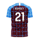 Burnley 2023-2024 Home Concept Football Kit (Libero) (Ramsey 21)