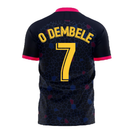 Catalonia 2022-2023 Away Concept Football Kit (Libero) (O DEMBELE 7)