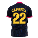 Catalonia 2022-2023 Away Concept Football Kit (Libero) (RAPHINHA 22)