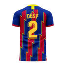 Catalonia 2022-2023 Home Concept Football Kit (Libero) (DEST 2)