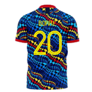 Colombia 2021-2022 Fourth Concept Football Kit (Libero) (BORRE 20)