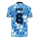 England 1990 Third Concept Football Shirt (Libero) (MOORE 6)