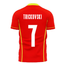 North Macedonia 2020-2021 Home Concept Shirt (Libero) (TRICKOVSKI 7)