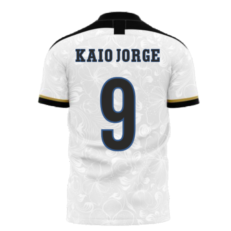 Santos 2020-2021 Home Concept Football Kit (Libero) (KAIO JORGE 9)