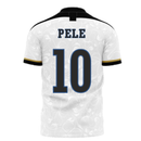 Santos 2020-2021 Home Concept Football Kit (Libero) (PELE 10)