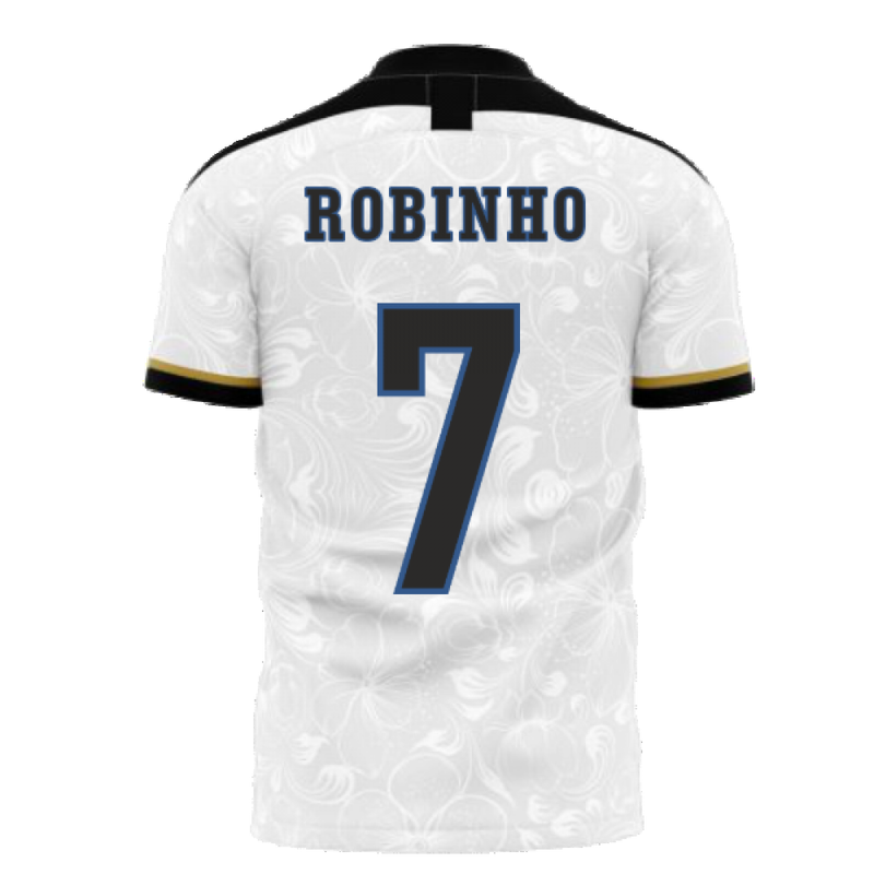 Santos 2020-2021 Home Concept Football Kit (Libero) (ROBINHO 7)