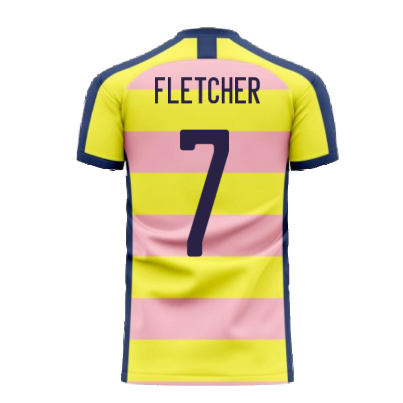 Scotland 2020-2021 Away Concept Football Kit (Libero) (Fletcher 7)
