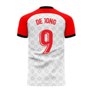 Seville 2020-2021 Home Concept Football Kit (Libero) (DE JONG 9)