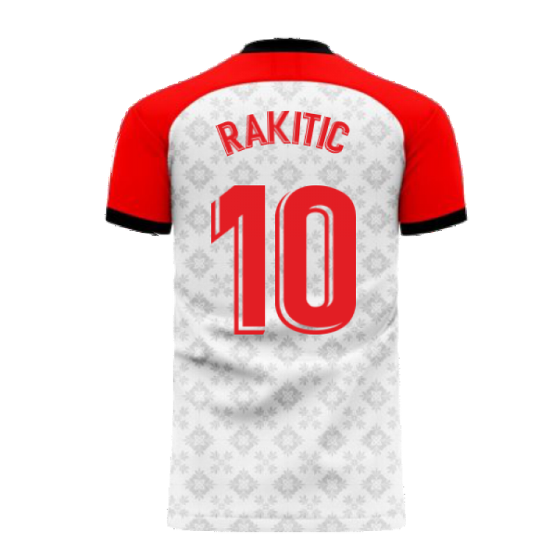 Seville 2020-2021 Home Concept Football Kit (Libero) (RAKITIC 10)