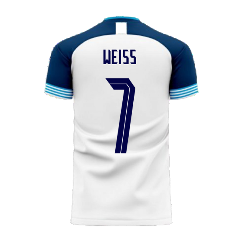 Slovakia 2020-2021 Home Concept Football Kit (Libero) (WEISS 7)