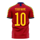 Spain 2020-2021 Home Concept Football Kit (Libero) (Your Name)