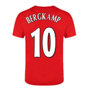 The Invincibles 49 Unbeaten T-Shirt (Red) (BERGKAMP 10)