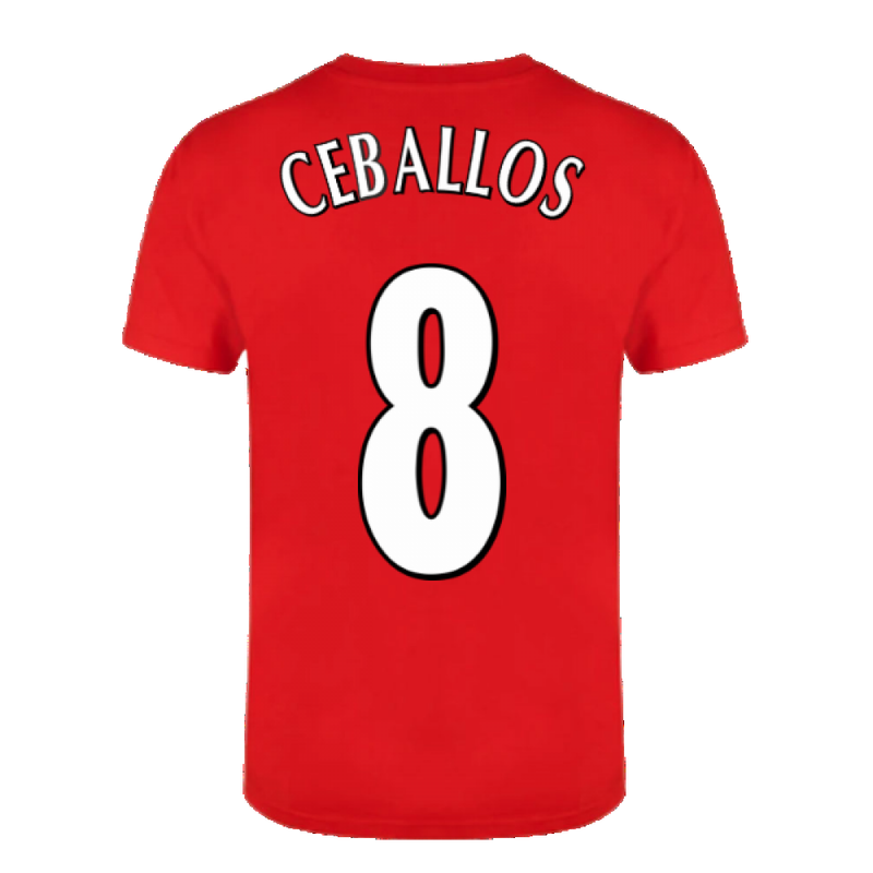 The Invincibles 49 Unbeaten T-Shirt (Red) (CEBALLOS 8)