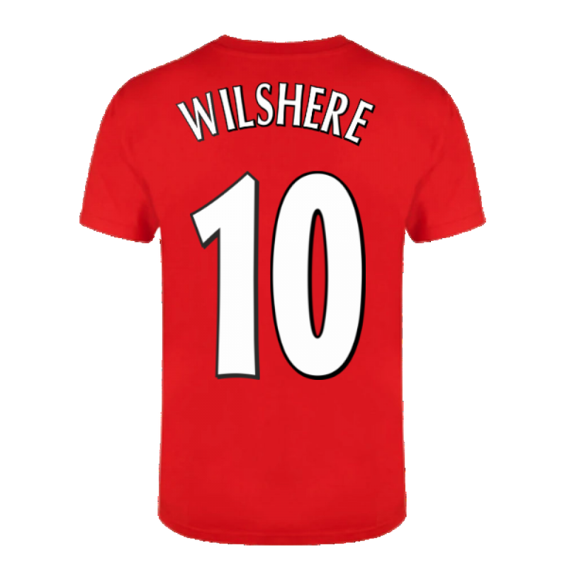 The Invincibles 49 Unbeaten T-Shirt (Red) (WILSHERE 10)