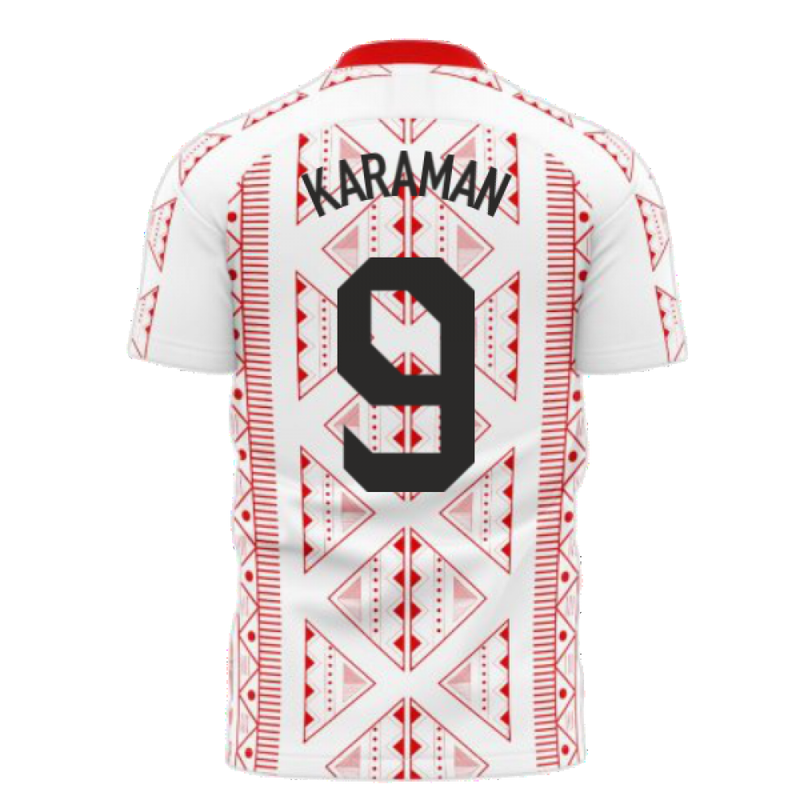 Turkey 2020-2021 Away Concept Football Kit (Libero) (KARAMAN 9)