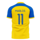 Ukraine Stop War Concept Football Kit (Libero) - Yellow (MARLOS 11)