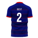 United States 2023-2024 Away Concept Football Kit (Libero) (DEST 2)