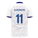 United States 2023-2024 Home Concept Football Kit (Libero) (AARONSON 11)