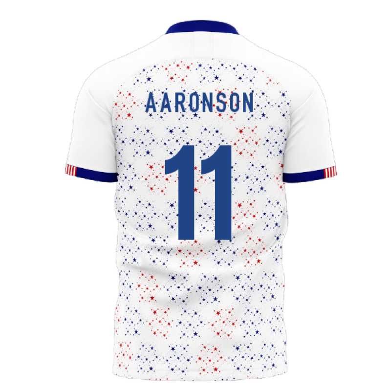 United States 2023-2024 Home Concept Football Kit (Libero) (AARONSON 11)
