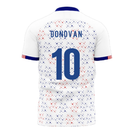 United States 2023-2024 Home Concept Football Kit (Libero) (DONOVAN 10)