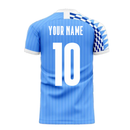 Uruguay 2020-2021 Home Concept Football Kit (Libero) (Your Name)