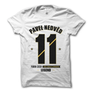 Pavel Nedved Legend T-Shirt (White) - Terrace Gear
