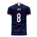 Scotland 2020-2021 Home Concept Shirt (Fans Culture) (Jack 8)