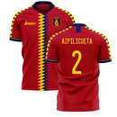 Spain 2020-2021 Home Concept Football Kit (Libero) (AZPILICUETA 2)