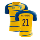 Sweden 2020-2021 Home Concept Football Kit (Libero) (LARSSON)