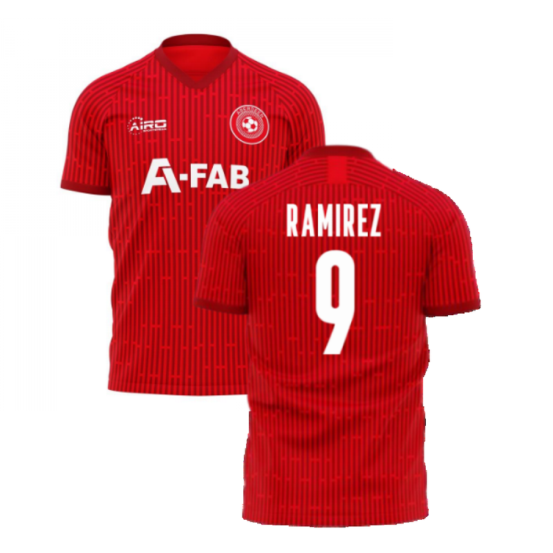 Aberdeen 2022-2023 Home Concept Football Kit (Airo) (RAMIREZ 9)