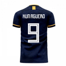 Argentina 2020-2021 Away Concept Football Kit (Libero) (KUN AGUERO 9)