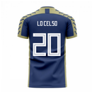 Argentina 2020-2021 Away Concept Football Kit (Viper) (LO CELSO 20)