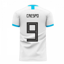 Argentina 2020-2021 Home Concept Football Kit (Libero) (CRESPO 9)