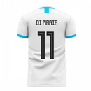 Argentina 2020-2021 Home Concept Football Kit (Libero) (DI MARIA 11)