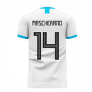 Argentina 2020-2021 Home Concept Football Kit (Libero) (MASCHERANO 14)