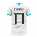 Argentina 2020-2021 Home Concept Football Kit (Libero) (OTAMENDI 17)