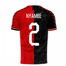 Blackburn 2020-2021 Away Concept Football Kit (Viper) (Nyambe 2)