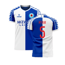 Blackburn 2023-2024 Home Concept Football Kit (Viper) (Hyam 5)