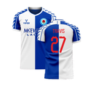 Blackburn 2023-2024 Home Concept Football Kit (Viper) (Travis 27)