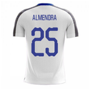 Boca Juniors 2020-2021 Away Concept Football Kit (Libero) (ALMENDRA 25)
