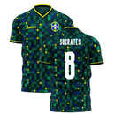 Brazil 2021-2022 Third Concept Football Kit (Libero) (SOCRATES 8)