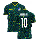 Brazil 2021-2022 Third Concept Football Kit (Libero) (Your Name)