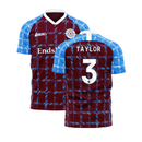 Burnley 2023-2024 Home Concept Football Kit (Libero) (TAYLOR 3)
