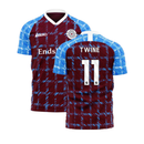 Burnley 2023-2024 Home Concept Football Kit (Libero) (TWINE 11)