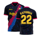 Catalonia 2022-2023 Away Concept Football Kit (Libero) (RAPHINHA 22)