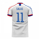 Chile 2020-2021 Away Concept Football Kit (Viper) (SALAS 11)