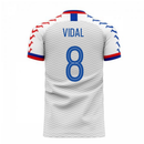 Chile 2020-2021 Away Concept Football Kit (Viper) (VIDAL 8)