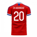 Chile 2020-2021 Home Concept Football Kit (Viper) (CH ARANGUIZ 20)